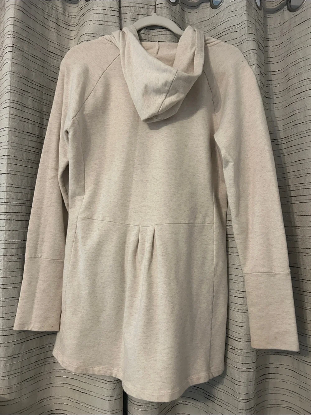 The North Face Women's Cream Asymmetrical Zip Hoodie